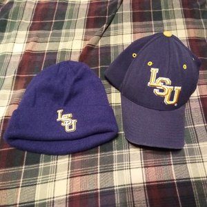 LSU Hat and Beanie